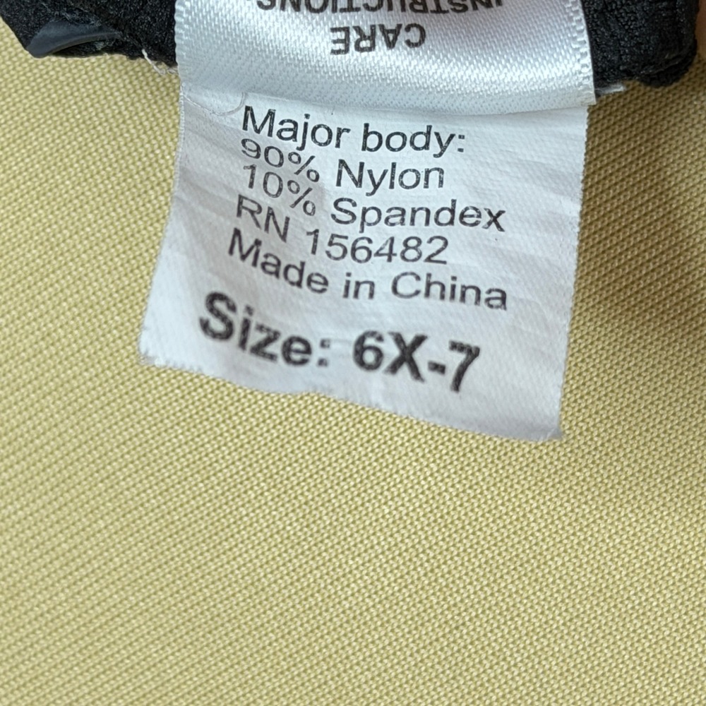 Danz N Motion Girls Black Camisole Leotard Lace Trim Size 6X-7 Dance BalletSport - Picture 7 of 8